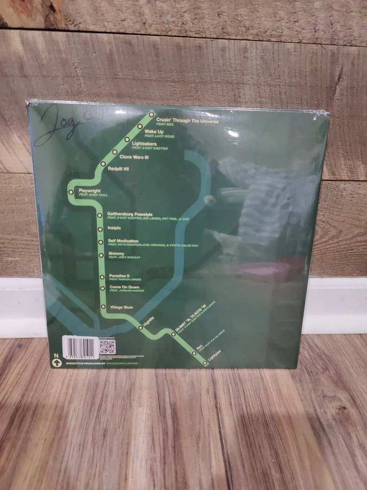 Logic College Park LP D2C Exclusive * SIGNED * Vinyl Limited 2000 Copies - Image 3 of 3