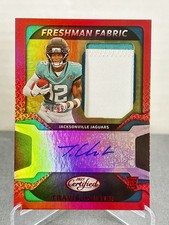 2025 Panini Certified - Freshman Fabric Mirror Signatures Travis Hunter #FBC-THR