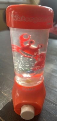 TOMY Wee Wonderful Waterful Crab Water Game Vintage Orange