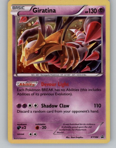 Giratina XY184 Holo Promo XY Promo Pokemon Holo Near Mint