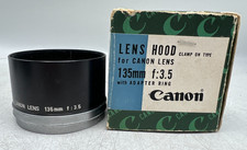 Canon Cameras Clamp On Type Lens Hood For 135mm F3.5 Rangefinder Lens w/ Box
