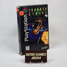 ThunderStrike Thunder Strike (PlayStation 1 PS1) Long Box CIB COMPLETE