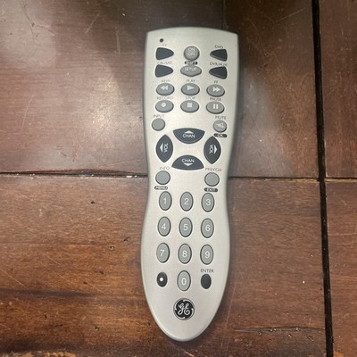 Rare! GE RC24914-E 2025 JC024 UNIVERSALTV/CBL/SAT/DVD/VCR REMOTE CONTROL