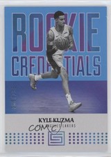 2017-18 Panini Status Rookie Credentials Blue 68/199 Kyle Kuzma #11 0g27