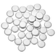 50Pcs Stainless Steel Disc 5/16" Dia 0.04" 1mm Thick Round Circle Plate