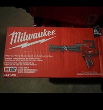 Milwaukee M12 10 Oz Caulk Gun Tool Only 2441-20