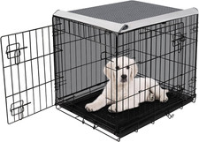 42 Inch Dog Crate Cover for Wire Cages Indoor Breathable Polyester Pet Kennel Co