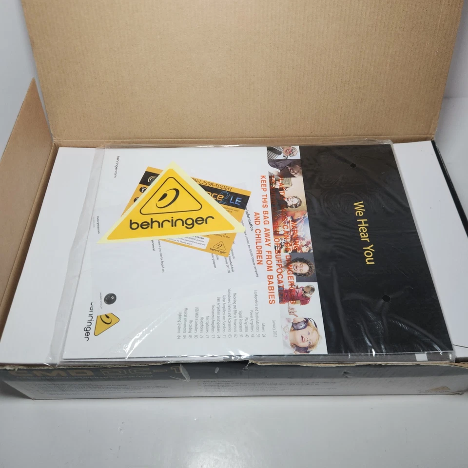Behringer CMD DC-1 New in box Sealed Complete - Image 4 of 4