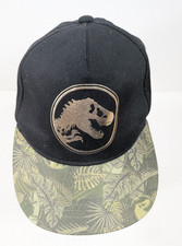 Jurassic World Gold Hat Boy's One Size T-Rex Adjustable Dinosaurs Jurassic Park