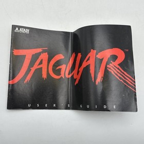 Atari Jaguar Console Bundle Cybermorph Game + Manual Controller Cables TESTED