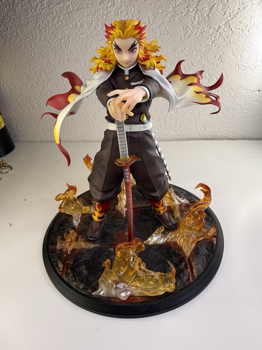 Demon Slayer: Mugen Train Rengoku Kyojuro ANIPLEX 1/8 Figure | eBay