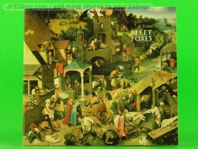 FLEET FOXES FLEET FOXES (604) 10 Track CD Album Picture Sleeve BELLA UNION