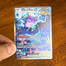 Pokemon TCG Walking Wake ex 205/162 SV05 Temporal Forces SIR Full Art Holo LP/NM on eBay