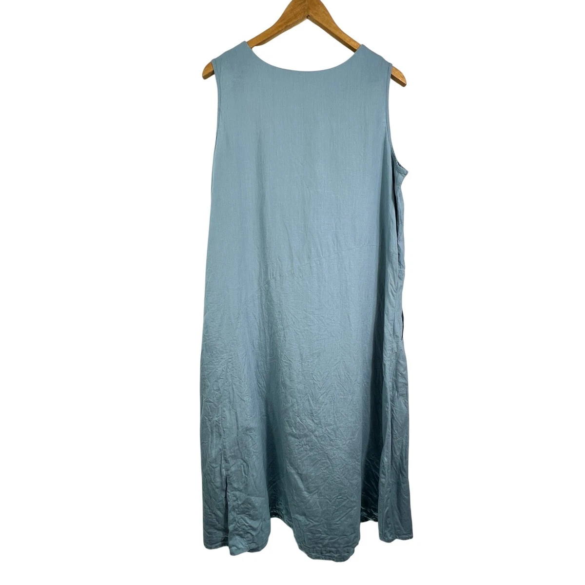 Linen Shift Midi Plus Size Dresses for Women for sale | eBay