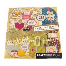 Amy Tangerine American crafts - Serif Craft Artist digikit papercrafting CD Rom