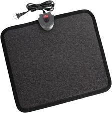 Heated Floor Mat Under Desk for Foot Warmer Adjustable Temperature Space Heaters