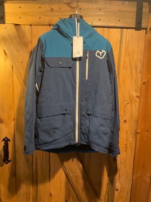 Ortovox 2L SW Andermatt Ski Jacket Night Blue Medium NWT
