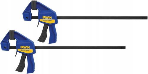 QUICK-GRIP Light-Duty (63Kg) Mini (300Mm) Trigger Clamp, Twin Pack, T54122EL7 - Picture 2 of 12