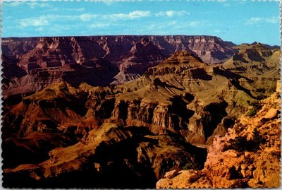 Grand Canyon National Park Arizona Moran Point View Continental Postcard A556