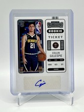 Collin Gillespie 2022-23 Contenders #146 Rookie Ticket Autograph Rookie Auto RC
