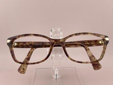 Coach Eyeglasses Frame HC 6065 5287 Confetti Brown Clear 51-17-135