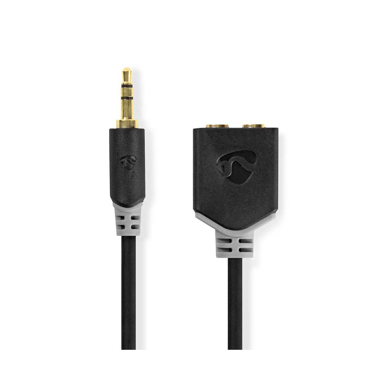 Doubleur Jack 3.5mm pour brancher deux casques sur un smartphone Nedis