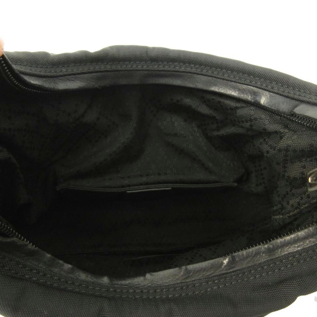 mini handbag lining all over pattern nylon black … - image 6