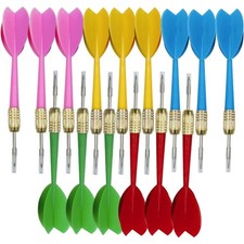 15pcs Tip Dart Colorful Dart Soft Tip Darts, Bar Dart, Plastic Tip Darts Set