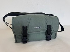 Vintage1970's Minolta Film Camera Bag Green Canvas