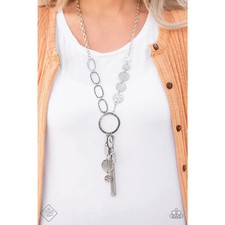 Paparazzi | Trinket Trend - Silver Necklace