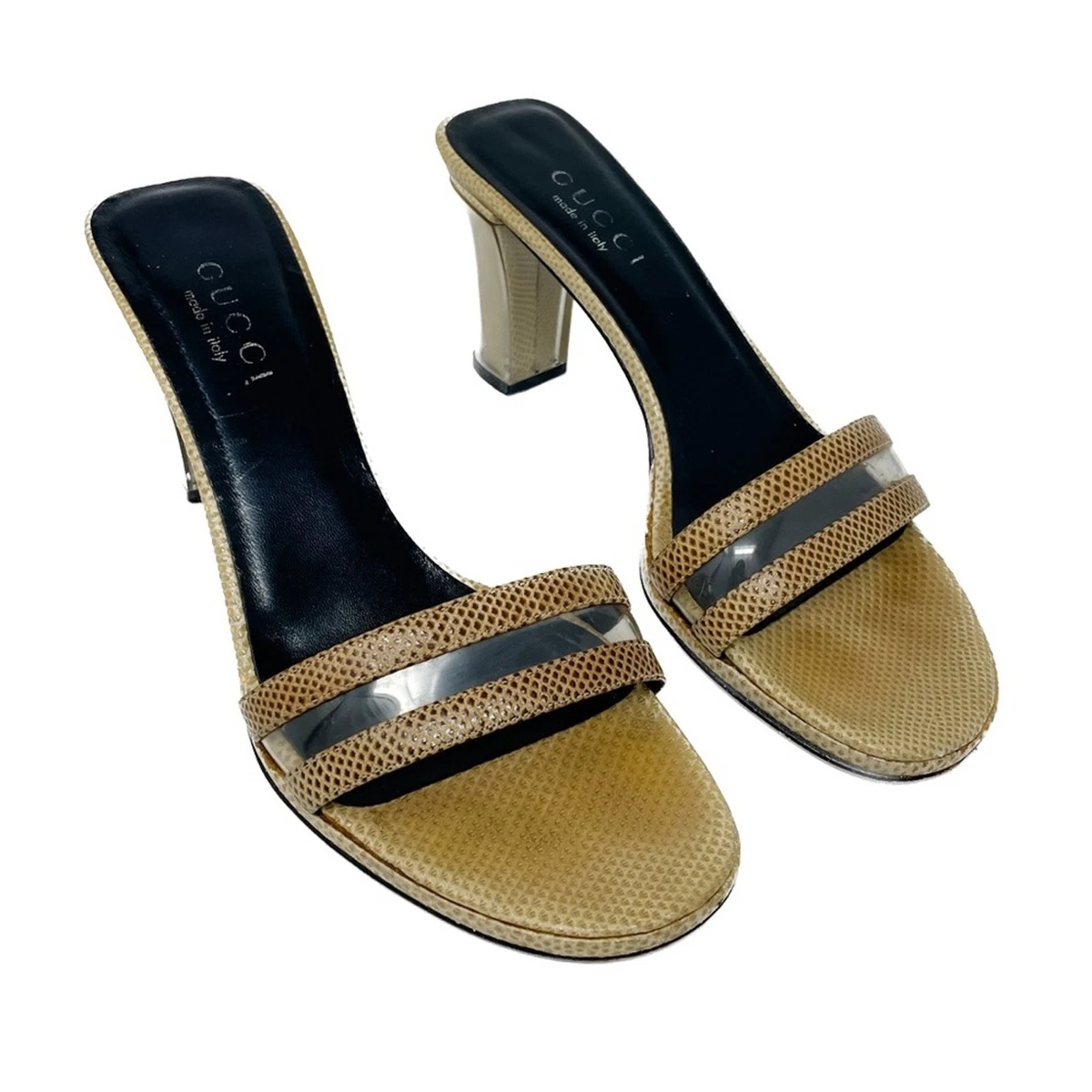 Gucci High (3-3.9 in) Heel Height Slide Sandals for Women for sale