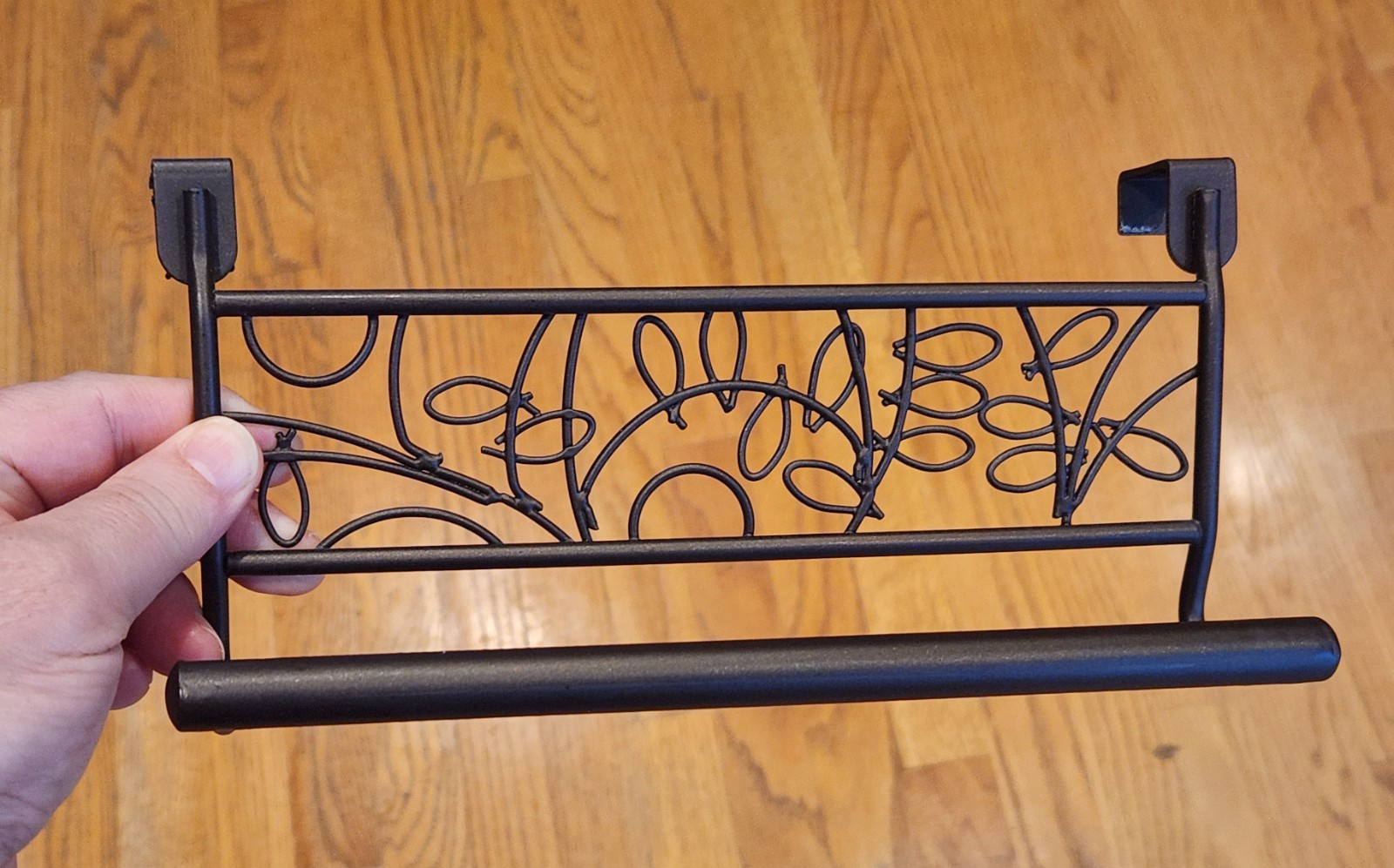 Rack Leaves Metal Antique Bronze