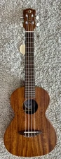 Luna UKE ACT Flamed Acacia Tenor Size Acoustic Ukulele with Gig Bag