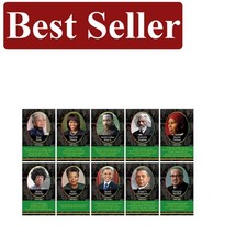 10 Piece Black History Posters - Inspirational Quotes for Home  Classroom