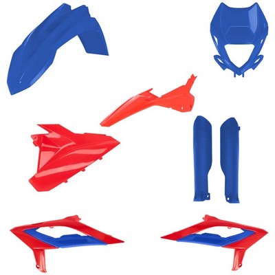 Acerbis Full Plastic Kit Blue/Red For Beta 250 RR Race Edition 2023-2024