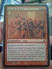 MTG - Breath of Fury - Ravnica: City of Guilds - Magic the Gathering