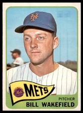 1965 Topps #167 BILL WAKEFIELD  New York Mets  EX-EX+