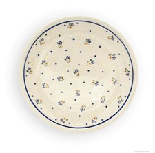 Bunzlauer Keramik flacher Teller Essteller Speiseteller Ø24cm [Form1], Dekor 111