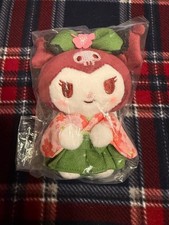 Kuromi Sanrio Matcha Kimono Mascot New Unused