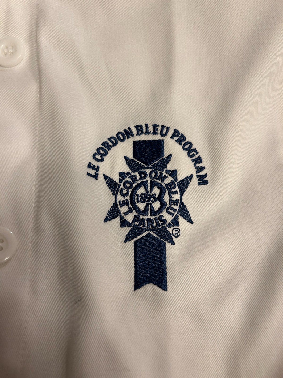 Le Cordon Bleu Culinary Program Chef Jacket Coat … - image 2