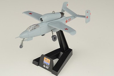 Easy Model 1/72 He 162 Volksjager Airplane Red 02 Soviet Air Force Captured
