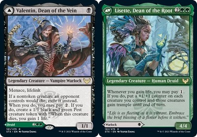 Valentin, Dean of the Vein // Lisette, Dean of the Root x1 NM Magic the Gatherin