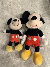 Disney Mickey Mouse & Friends Plush Lot of 2 Small Stuffed Toys 2021 Ages 3-7