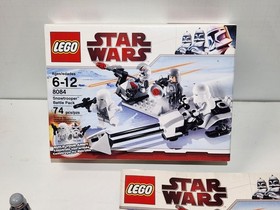 LEGO 8084 Star Wars Snowtrooper Battle Pack Complete