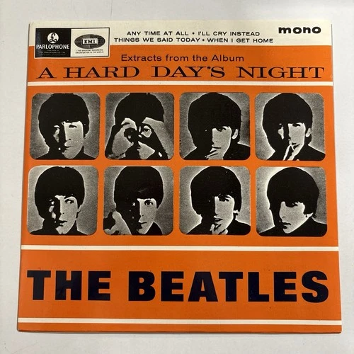 The Beatles – A Hard Day's Night - UK Parlophone 7" EP -GEP8924 MISPRINT