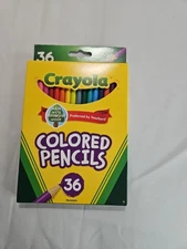 New Crayola Colored Pencils Classic Art Supplies  36 Count Pre sharpened.  A11