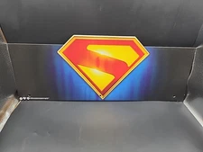 Spirit Halloween Cardboard End Cap Store Display Sign Superman DC Warner 2025