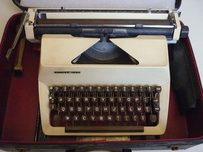 Schreibmaschine FACIT 1620 Special, Großer Trolley, Vintage, Portofrei!