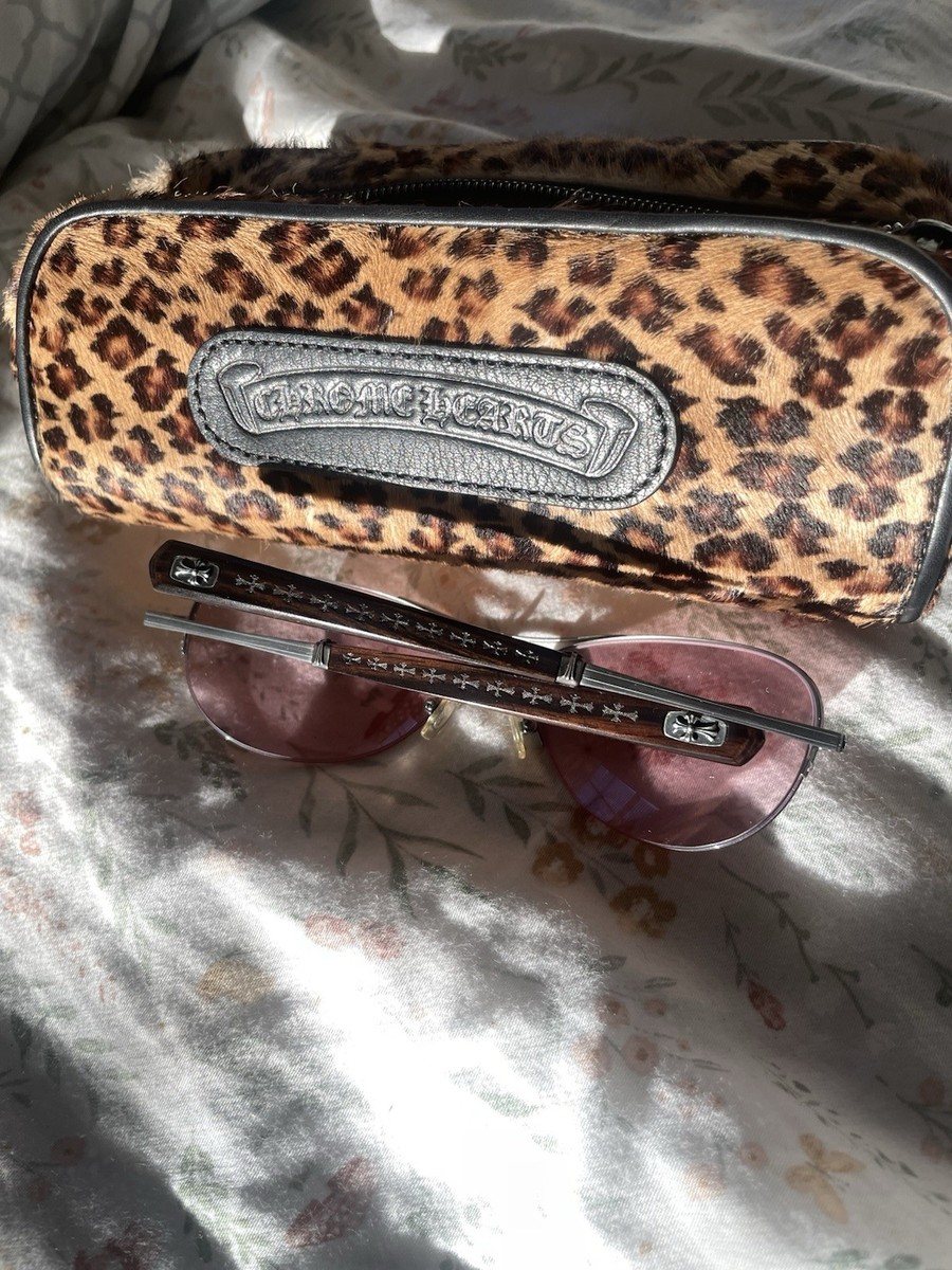 Kittenish Leopard Print Sunglasses Case with Rose Gold Aviator Sunglasses il_fullxfull.3230554389_rzut.jpg main image 4