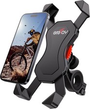 Phone Holder, Motorcycle Holder with Handlebar Clamp for Bicycle, Suitable for 1